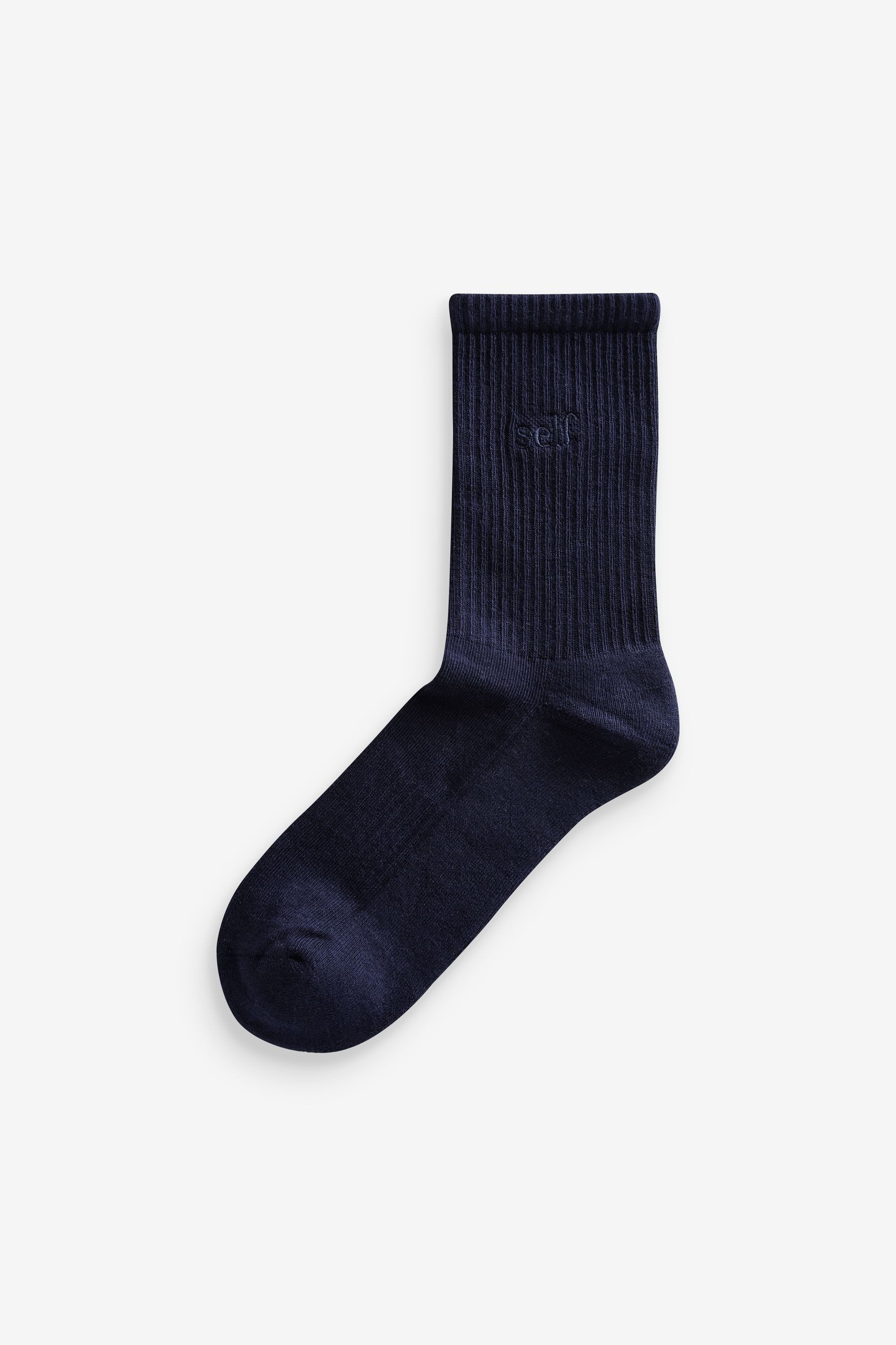 self Kurzsocken Self. 3er-Pack Lounge-Socken, gepolsterte Sohle (1-Paar)