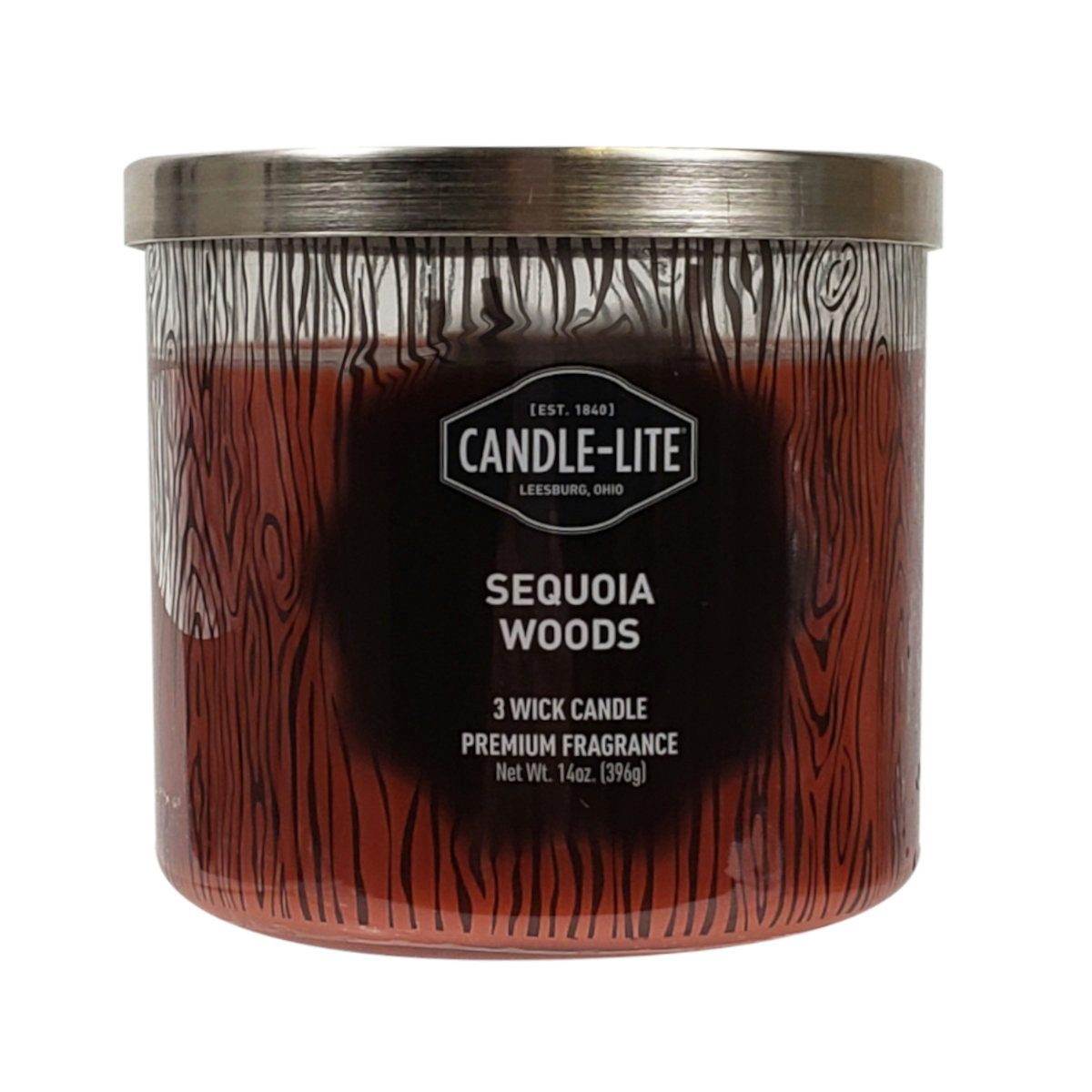 Candle-lite™ Duftkerze Duftkerze Sequoia Woods - 396g (1-tlg), Brenndauer: Bis zu 45 Stunden, Wachs: Stearin