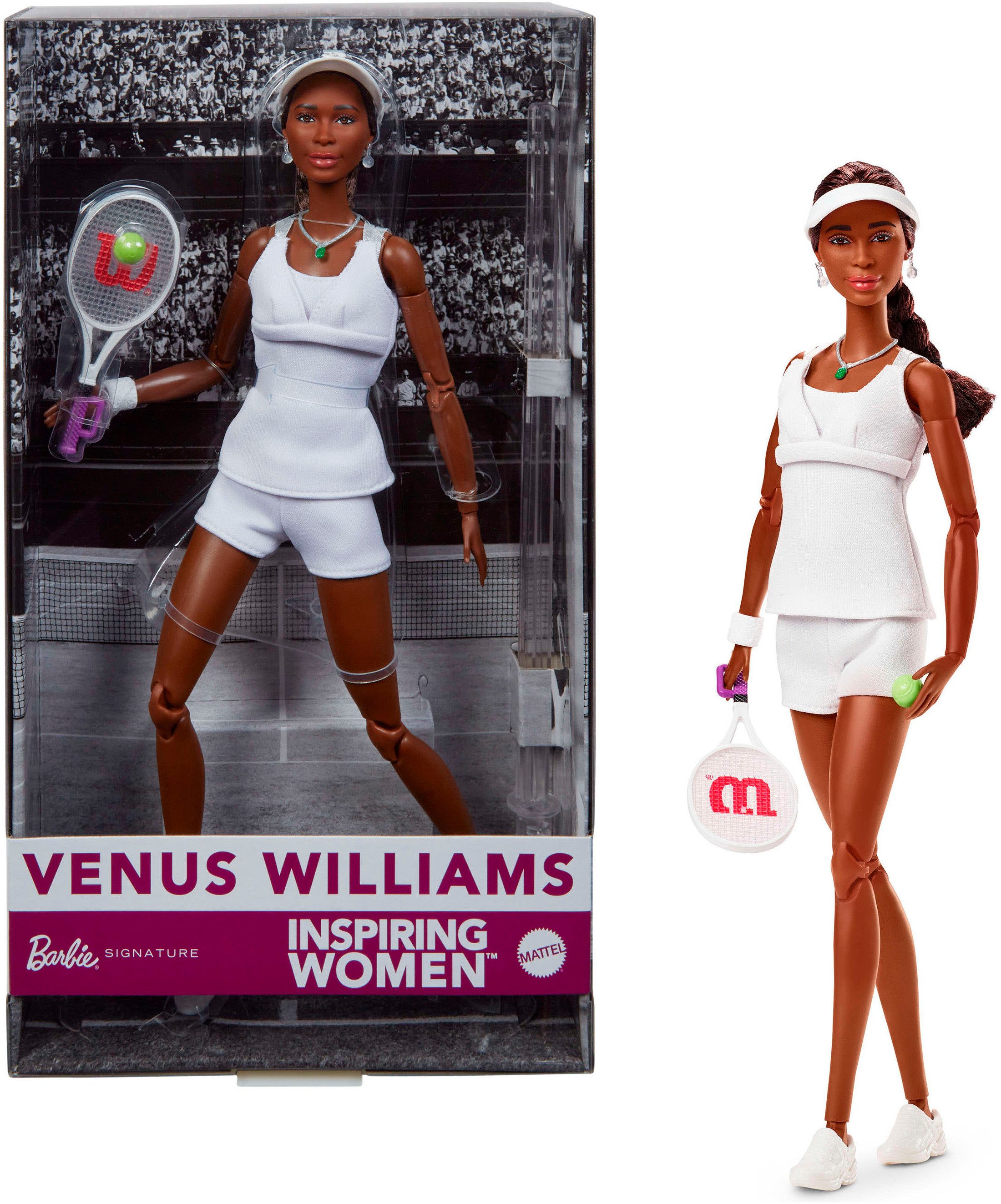 Barbie Anziehpuppe Barbie Inspiring Women Series, Venus Williams, mit chara günstig online kaufen