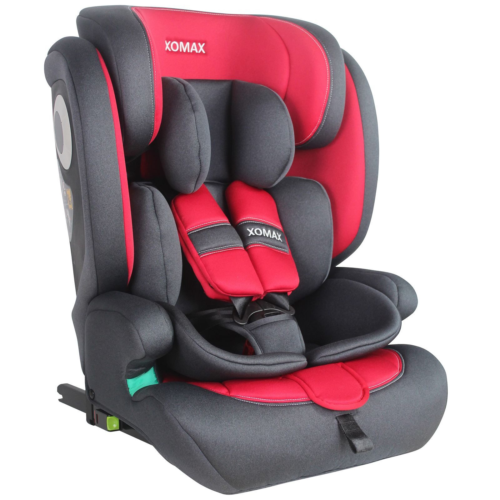 XOMAX Autokindersitz Luna, bis: 12, (Luna), Kindersitz ISOFIX 9-36 kg i-Size ECE R129 15 Monate bis 12 Jahre