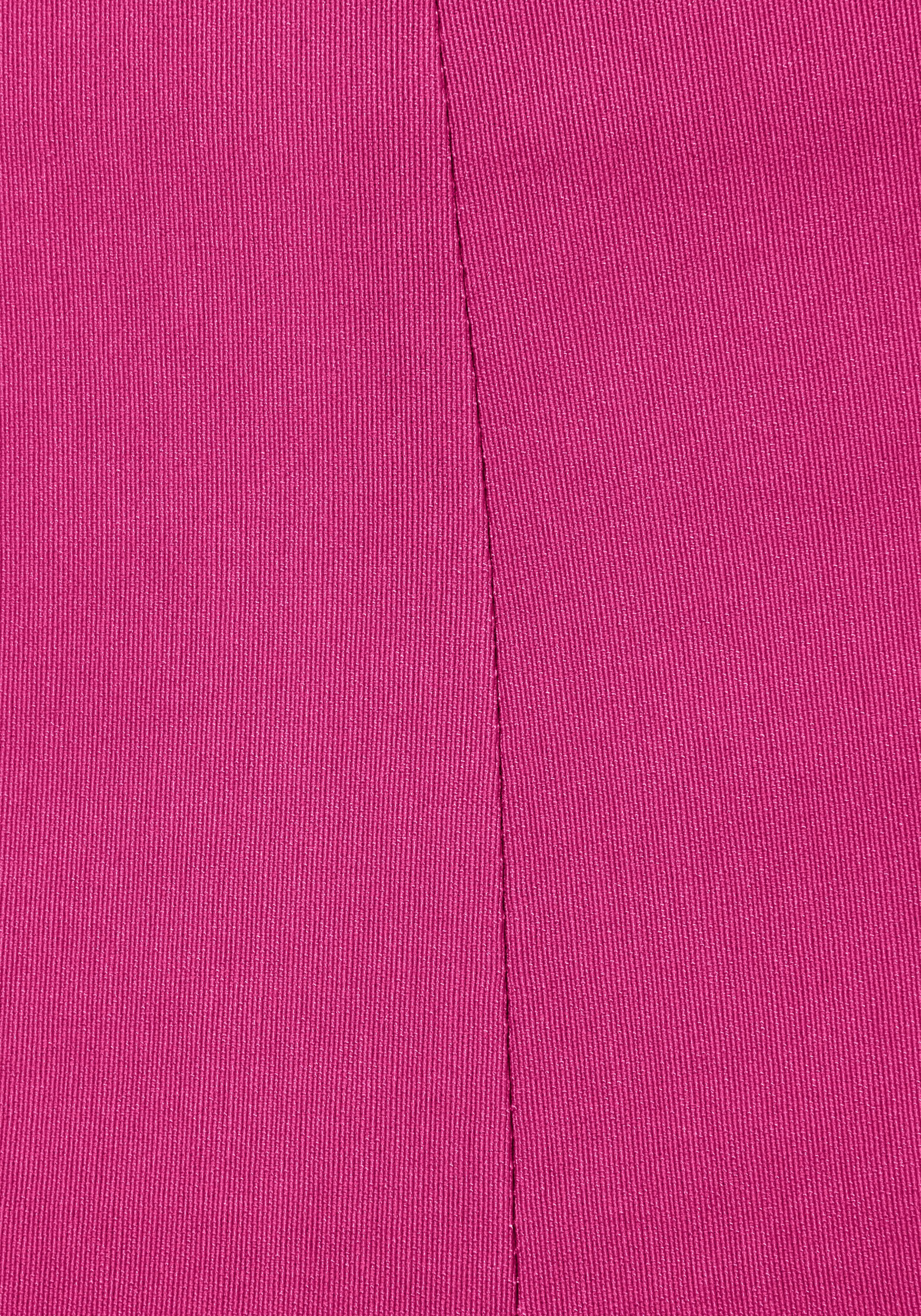 Stretch-Hose Bund mit pink LASCANA figurschmeichelndem
