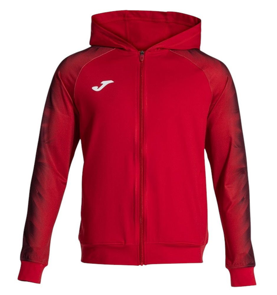 Joma Trainingsjacke Kapuzenjacke Elite XI Full-Zip (Fleece-Futter) rot Herren