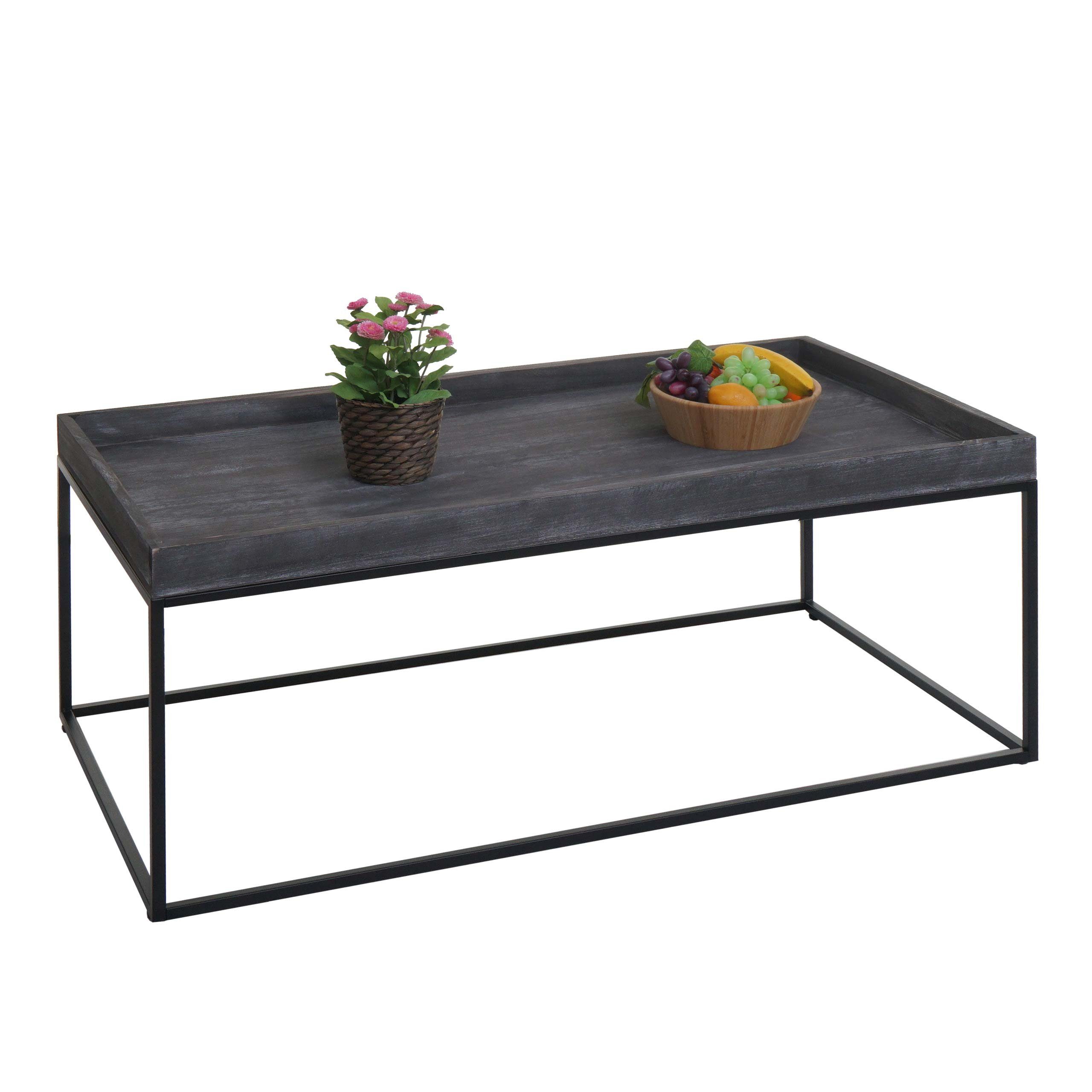MCW Couchtisch MCW-K71-C, Ablagefläche mit Kante