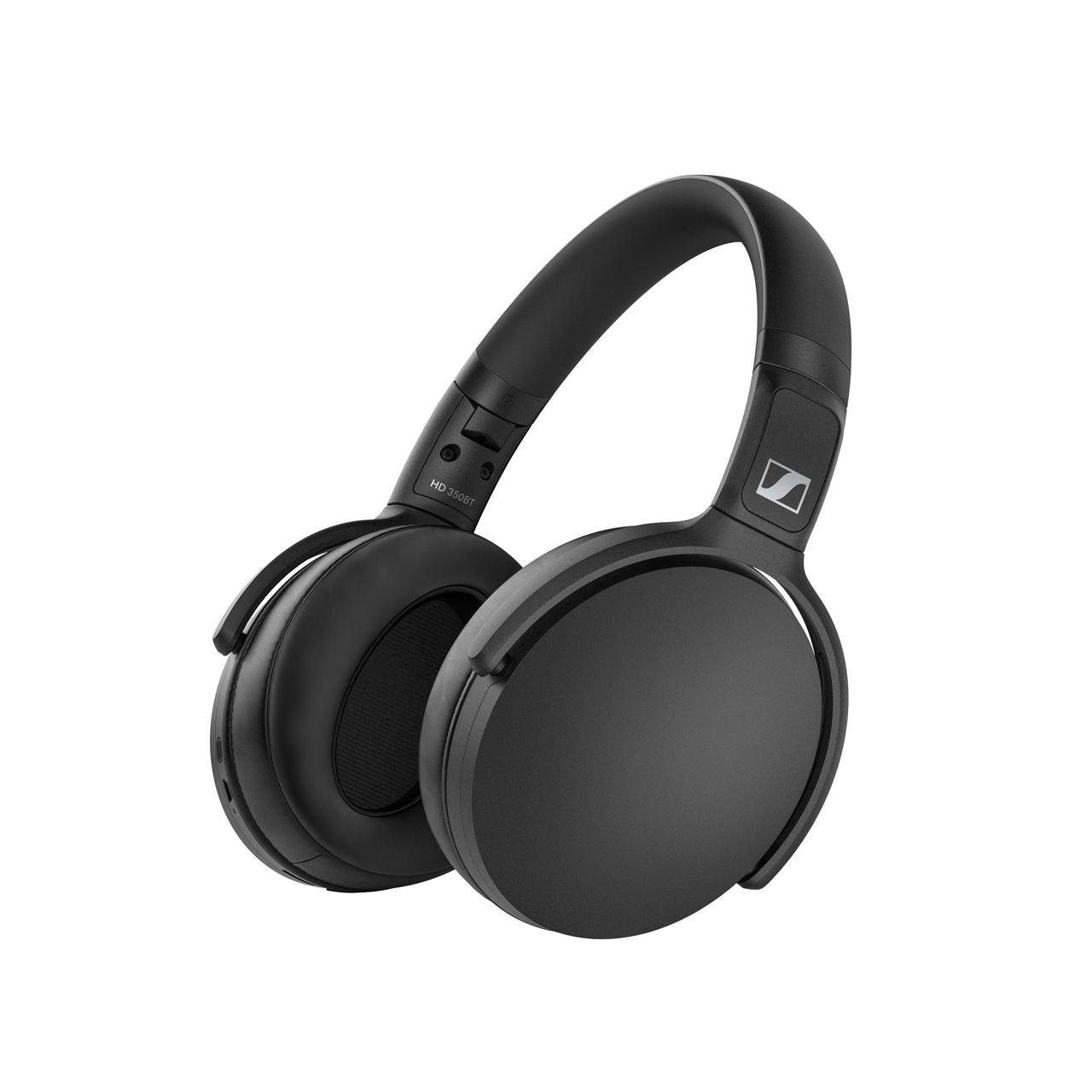 Sennheiser HD 350BT Bluetooth) On-Ear-Kopfhörer Schwarz (Bluetooth
