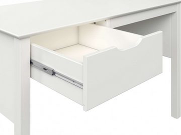 Home affaire Schreibtisch "KERO ", Kinderschreibtisch, zertifiziertes Massivholz, mit einer Schublade, Tischbeine aus massiver Kiefer, klassisch schön