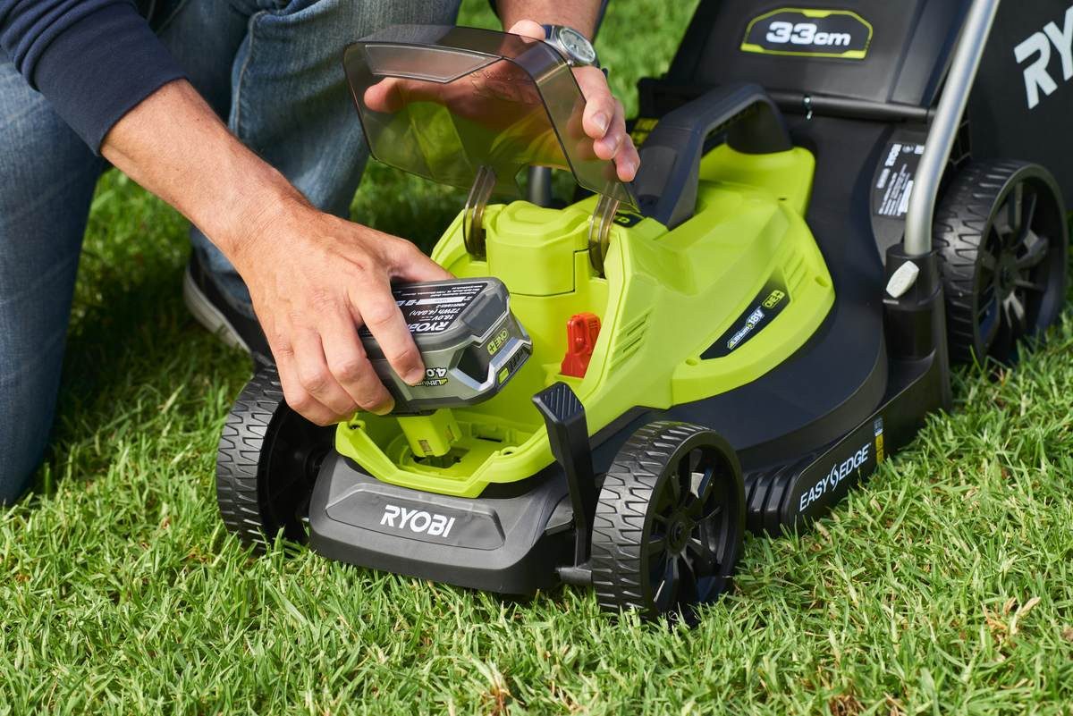 Ryobi Akkurasenmäher Akku-Rasenmäher ONE+ 18 V, günstig online kaufen