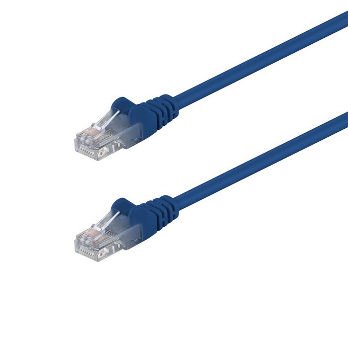 - CONTRAER - 1m CAT5e Netzwerkkabel Patchkabel Ethernet Kabel Netzwerk LAN DSL LAN-Kabel