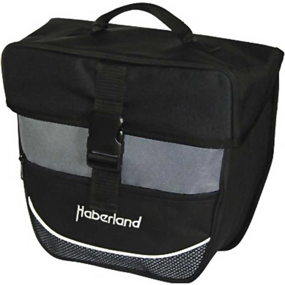 Haberland Gepäckträgertasche HABERLAND Einzelpacktasche Einsteiger-Serie 12,5L 30x32x13cm schwarz s
