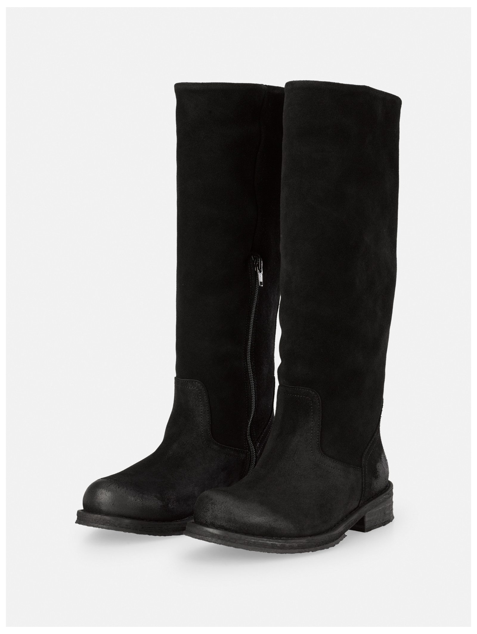 Felmini Wide Fit Stiefel Leder . Stiefel