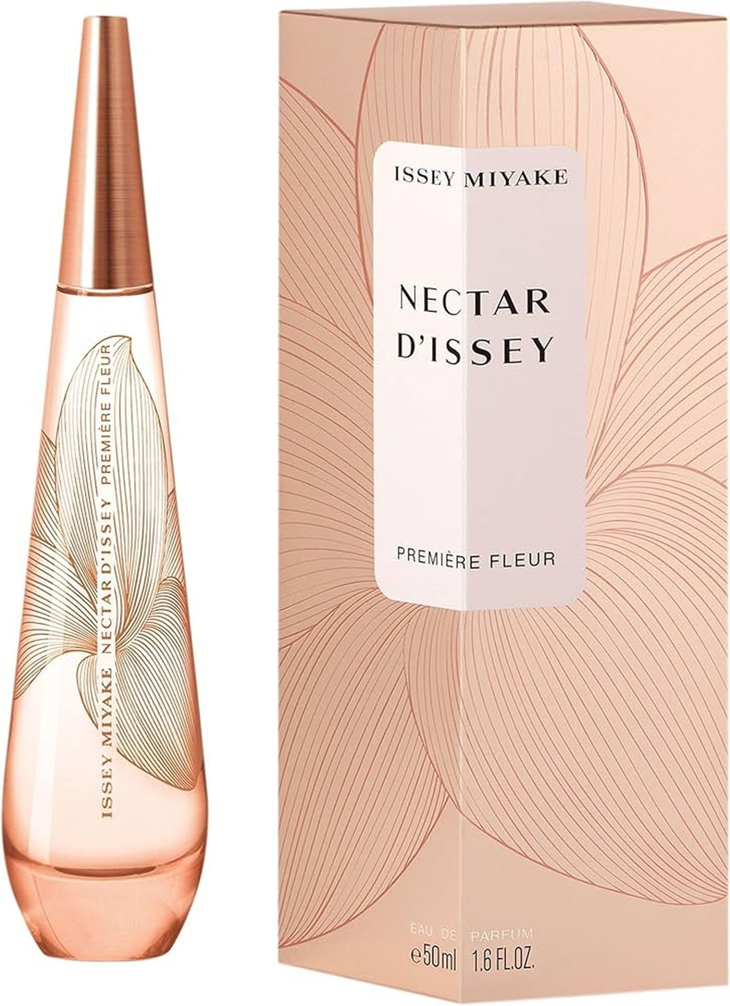 Issey Miyake Eau de Parfum Nectar D’Issey Première Fleur EDP Damen Spray, Fruchtig-blumiger Duft mit Nashi-Birne, Pfingstrose und Sandelholz