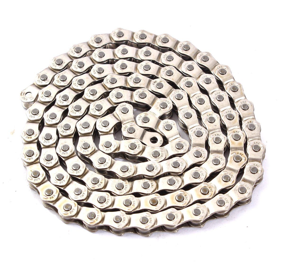 Fahrradkette KHE Halflink BMX Kette 1/2" x 1/8", 100 Glieder, silber