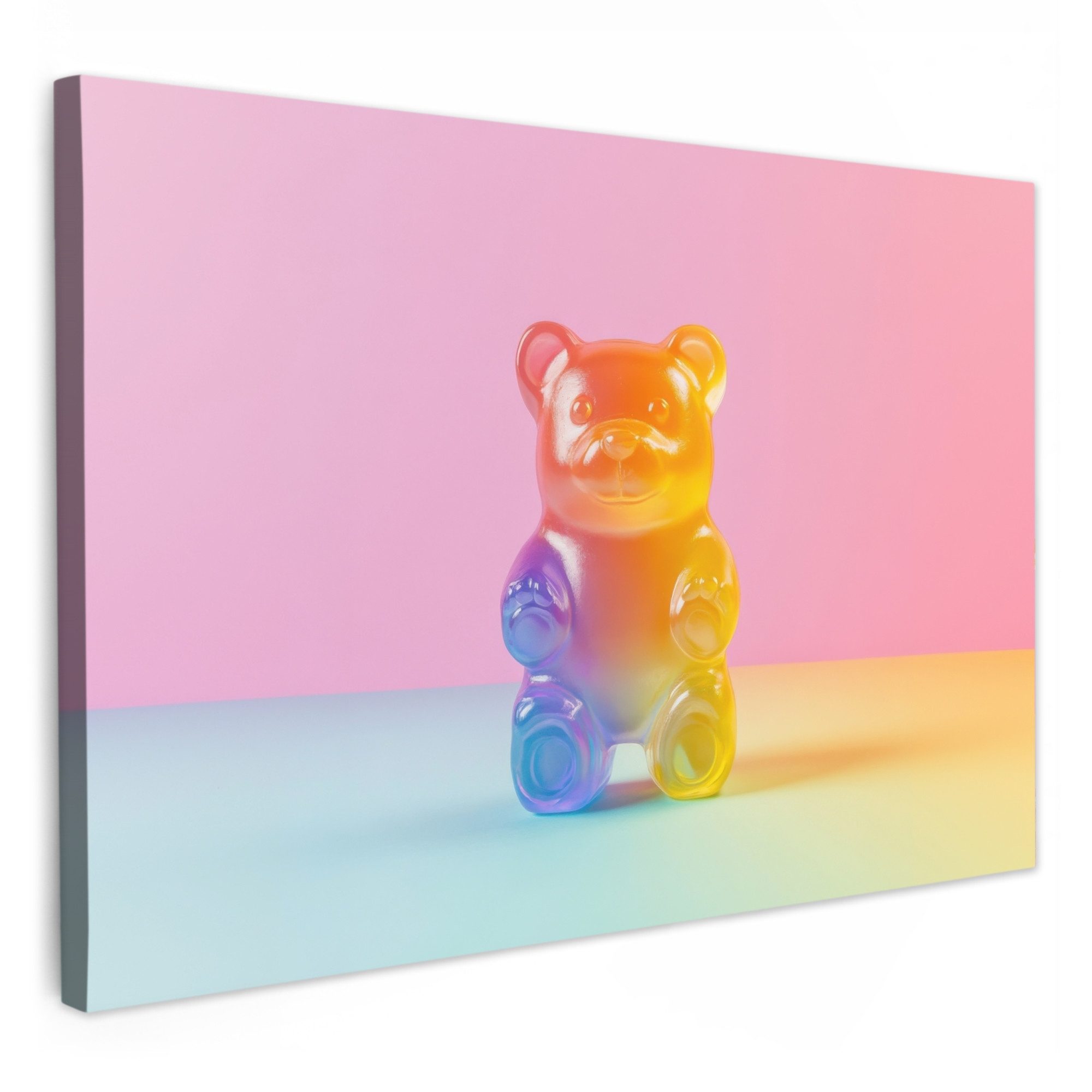 OneMillionCanvasses® Leinwandbild Pastell - Bonbon - günstig online kaufen