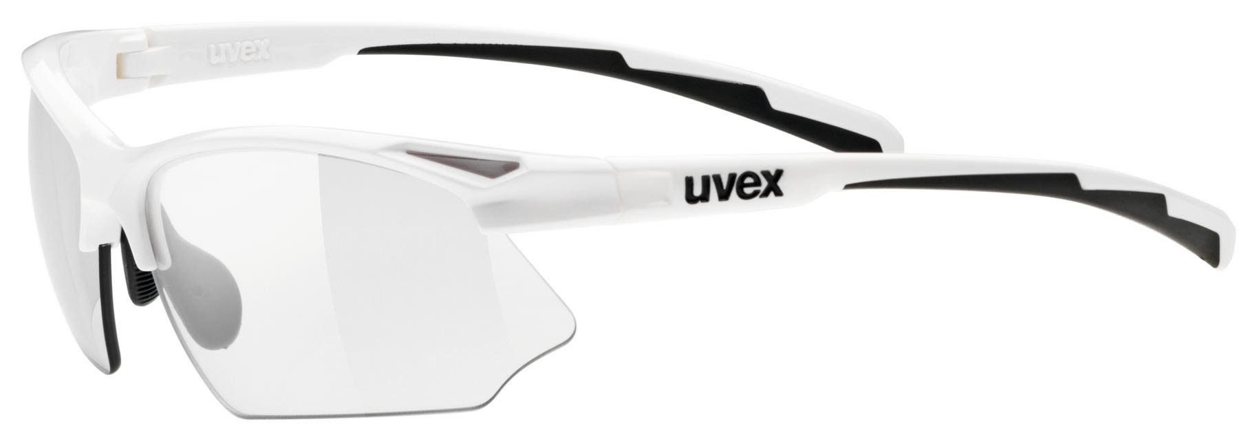 1-3 Vario Cat. 802 Sportbrille - Accessoires Sportstyle Uvex White Uvex Smoke Variomatic