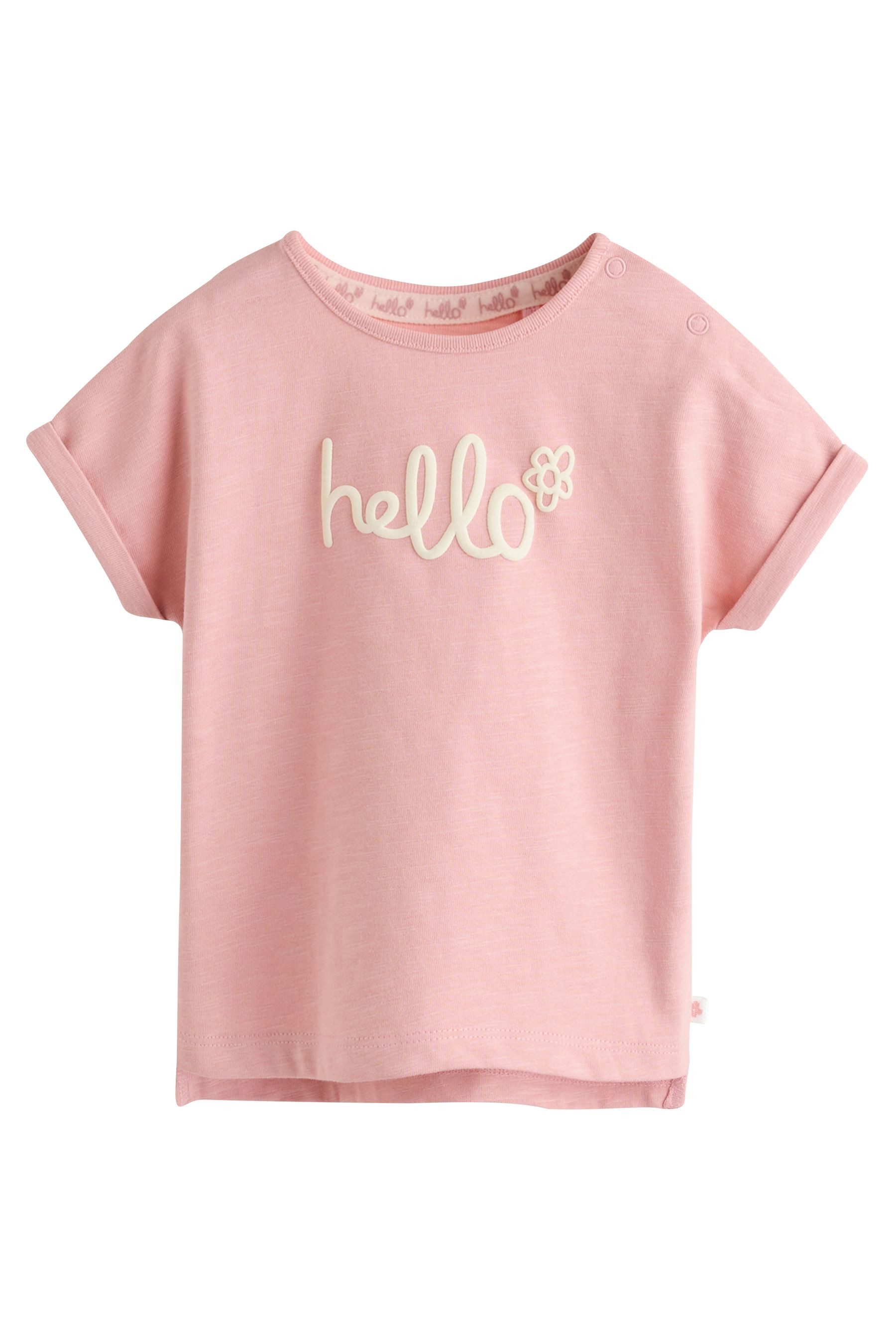 T-Shirt Kurzärmelige T-Shirts für Babys im 4er-Pack