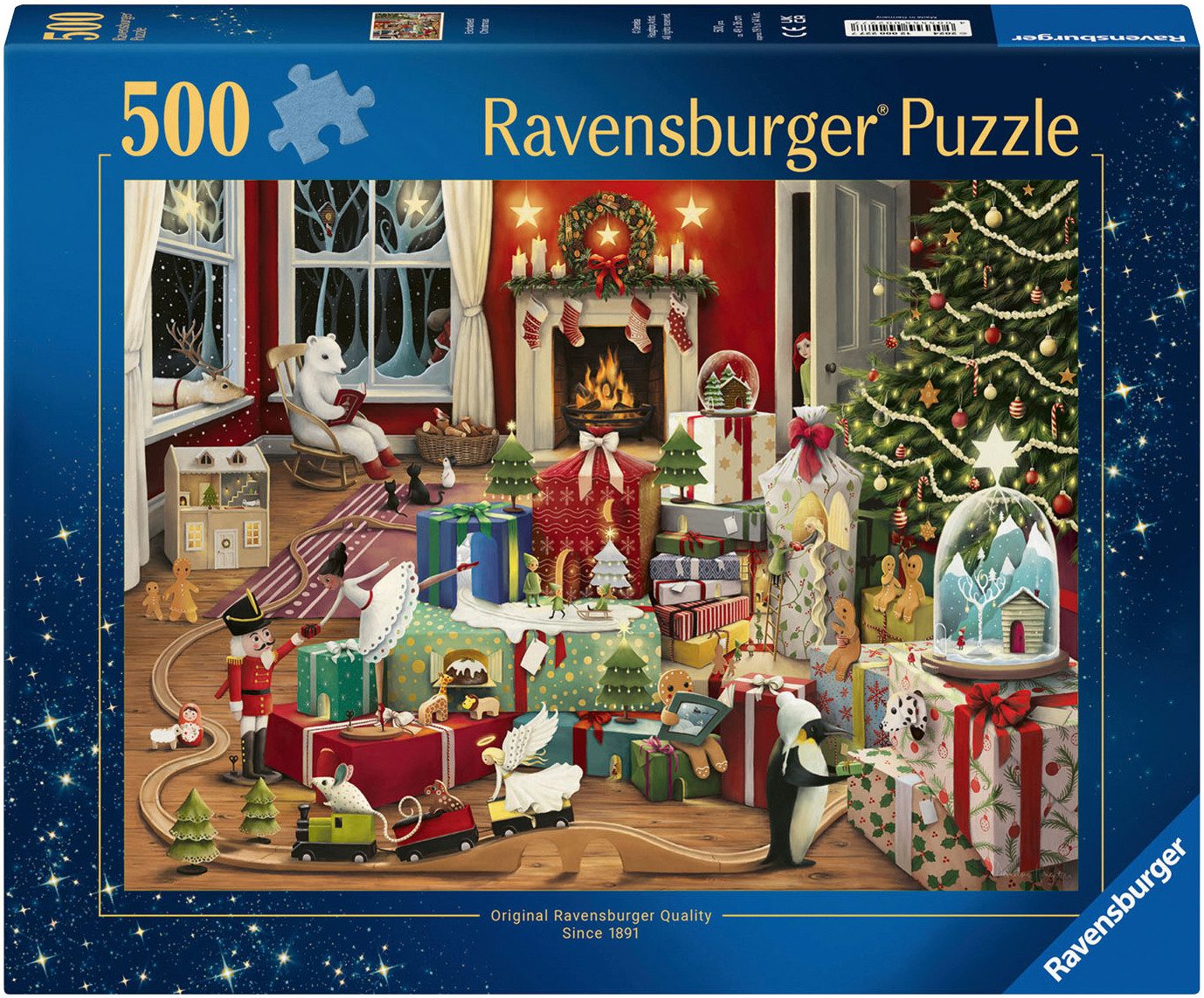 Ravensburger Puzzle Weihnachtszeit, 500 Puzzleteile, Made in Germany günstig online kaufen