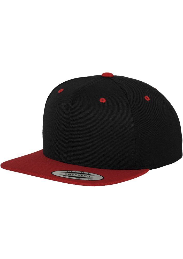 Cap Snapback Classic balck/red Snapback Flexfit Flex 2-Tone