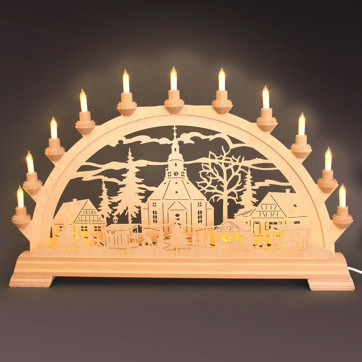 Kunstgewebe Taulin Schwibbogen