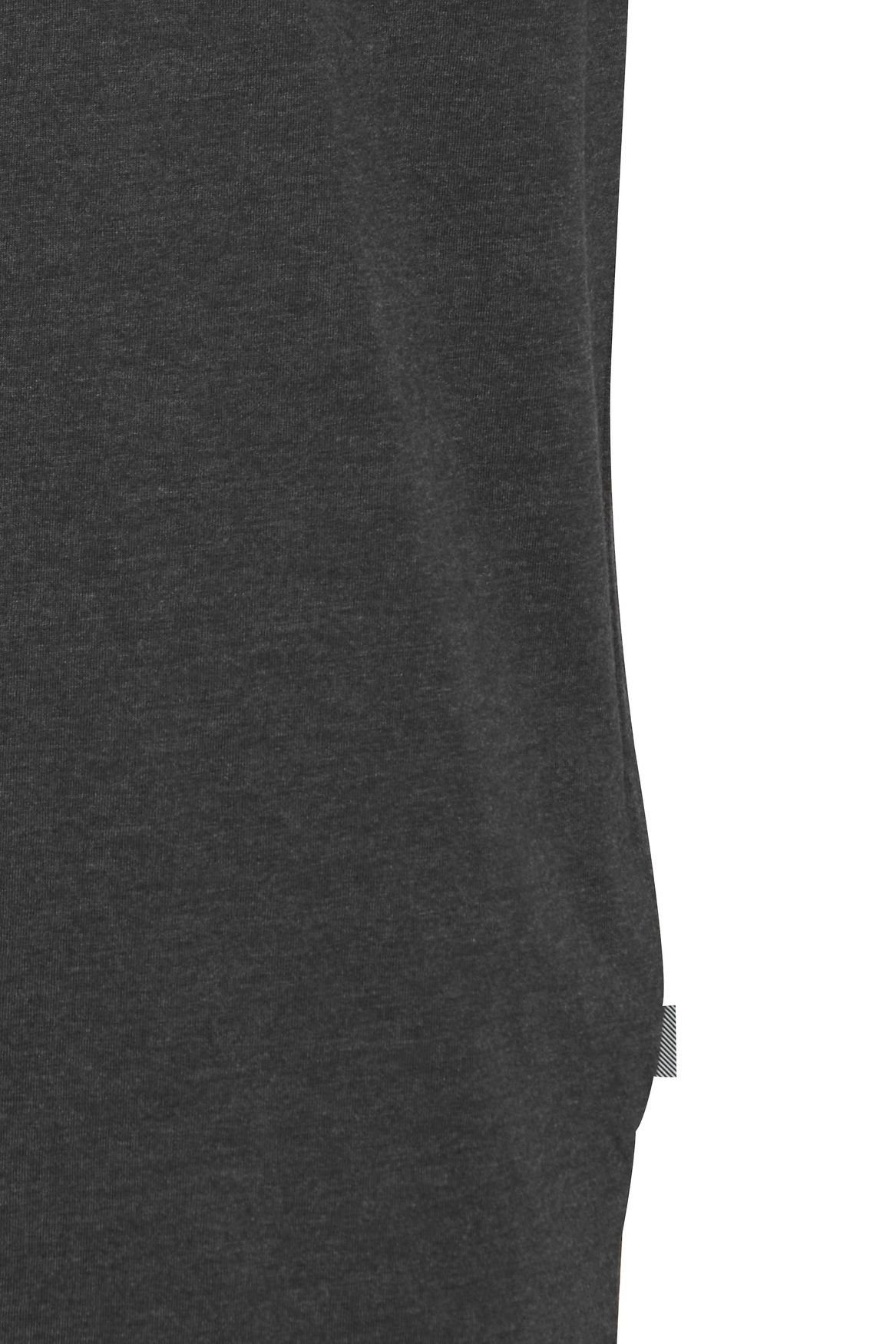 in (1-tlg) T-Shirt !Solid Dunkelgrau T-Shirt Basic Rundhals 4115 Einfarbiges