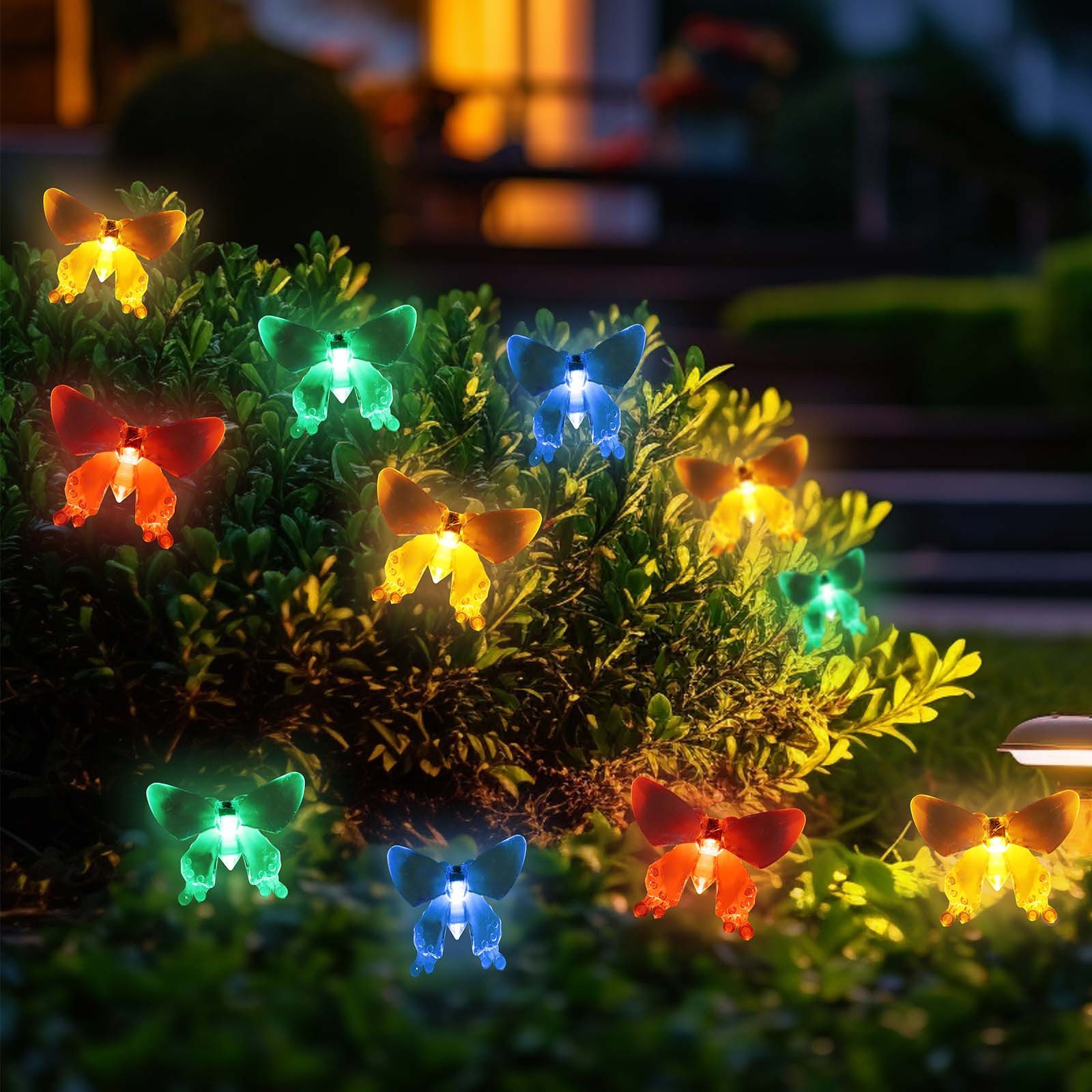 Salcar LED Solarleuchte Solarleuchten Garten Schmetterlinge günstig online kaufen