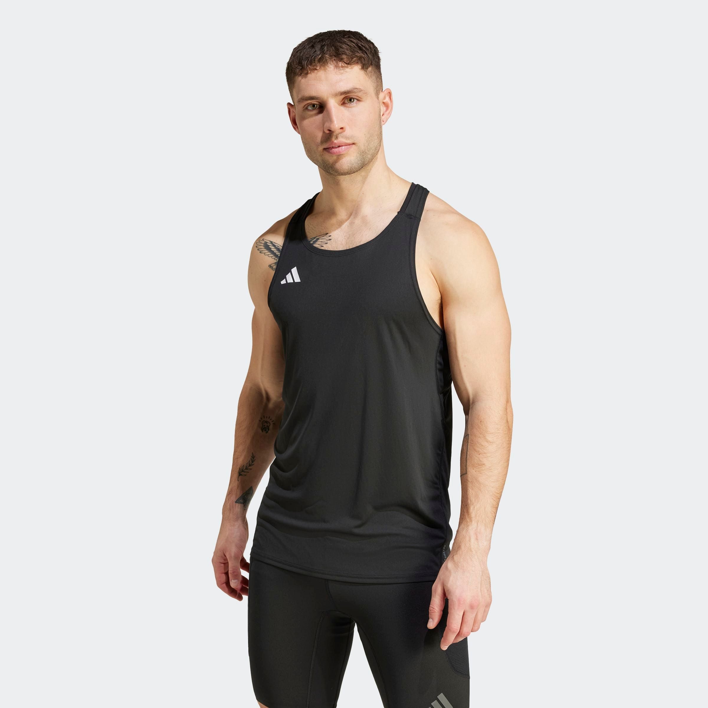 Lauftop ADIZERO E SNGLT