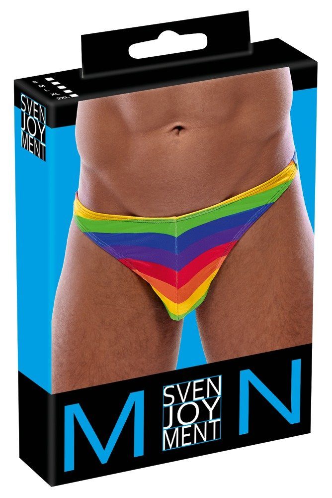 Svenjoyment String String Regenbogenfarben Pride (1-St) Weich & elastisch