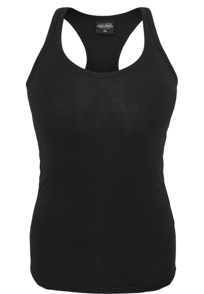 URBAN CLASSICS Yoga & Relax Shirt Urban Classics Damen Ladies Jersey Tanktop (1-tlg)