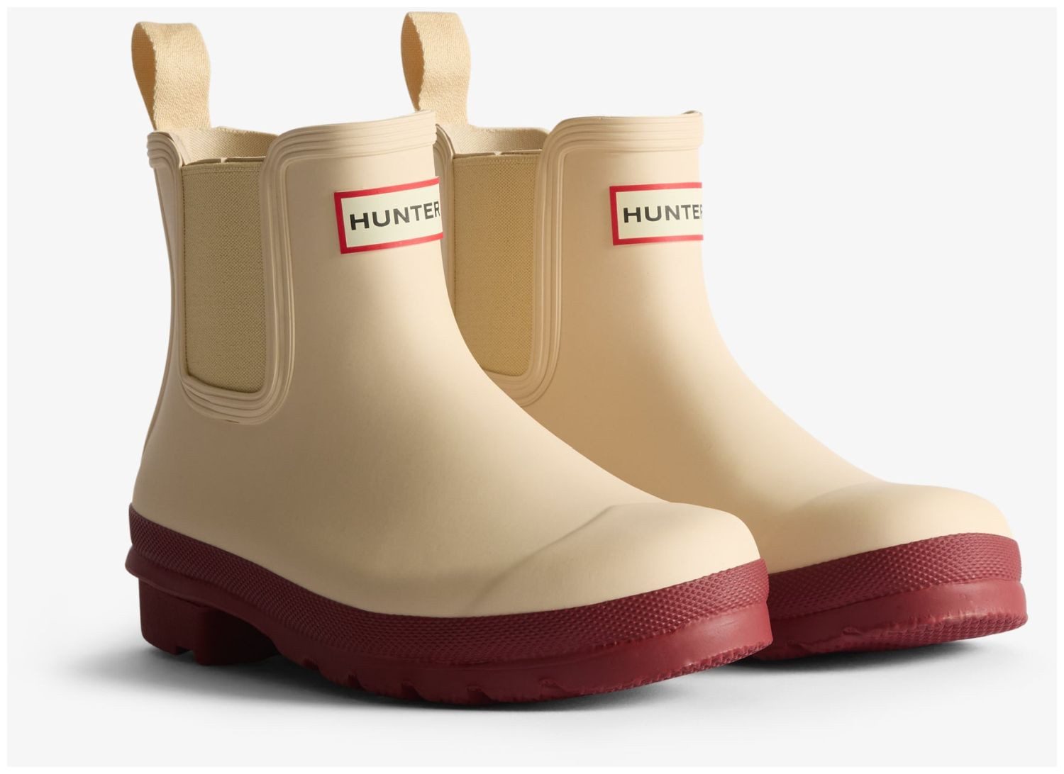 Hunter Hunter Original Chelsea Boot Shifting Sand/ Merlot Sneaker