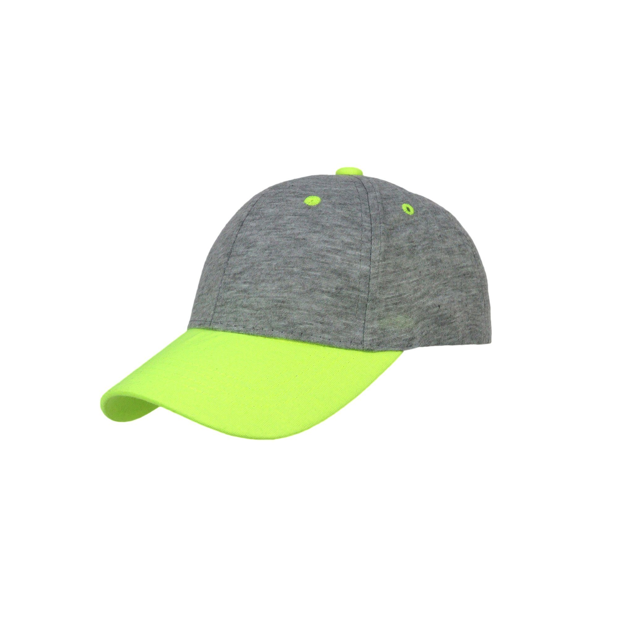 ZEBRO Baseball Cap Belüftungslöcher Cap Kinder gelb