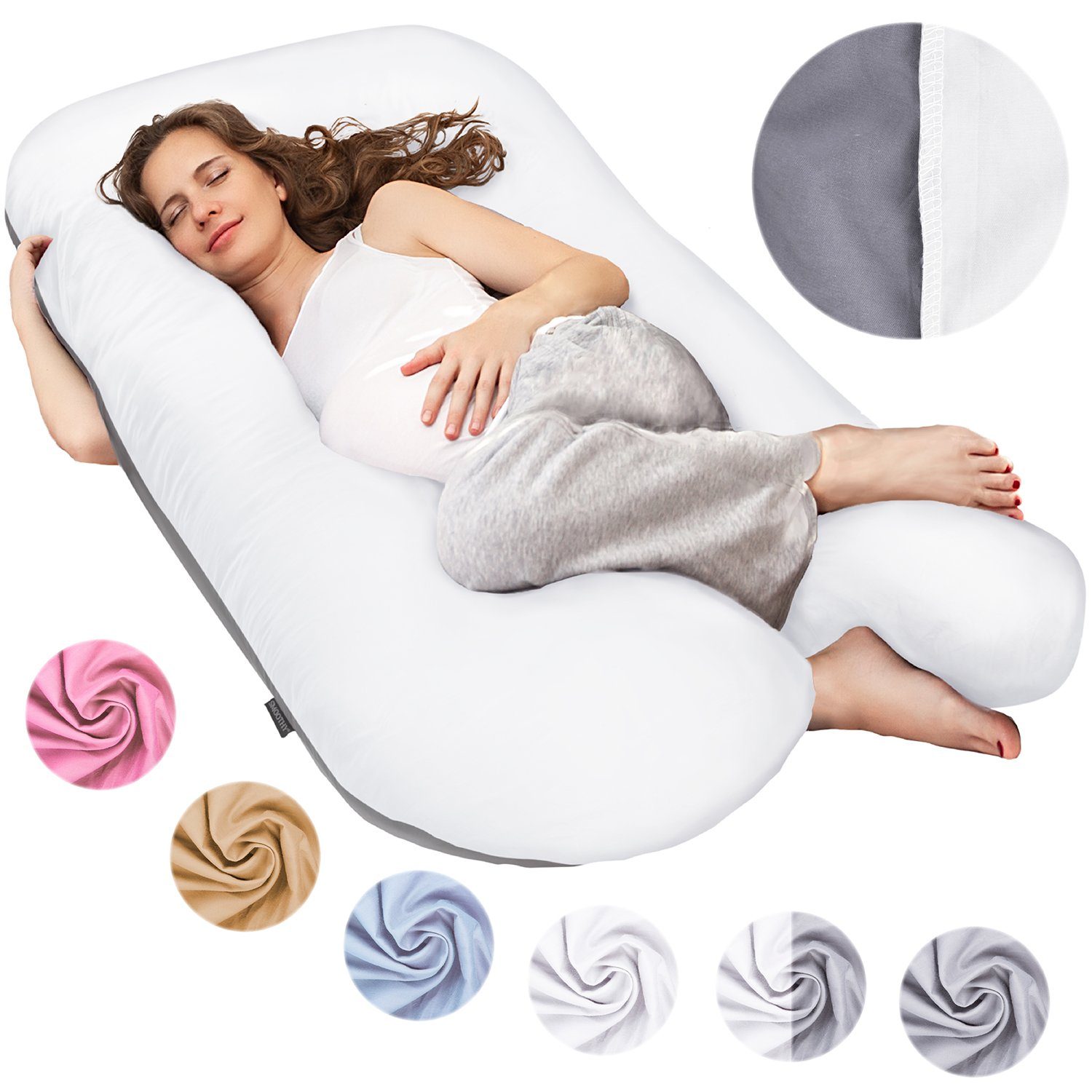 FUNNETOYU Herzkissen Aus Plüsch – Rosa, 28 X 9 Cm, Weich, Für Sofa & Bett, Als Dekokissen