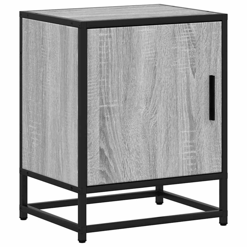 vidaXL Nachttisch Nachttisch Grau Sonoma 40x31x50 günstig online kaufen