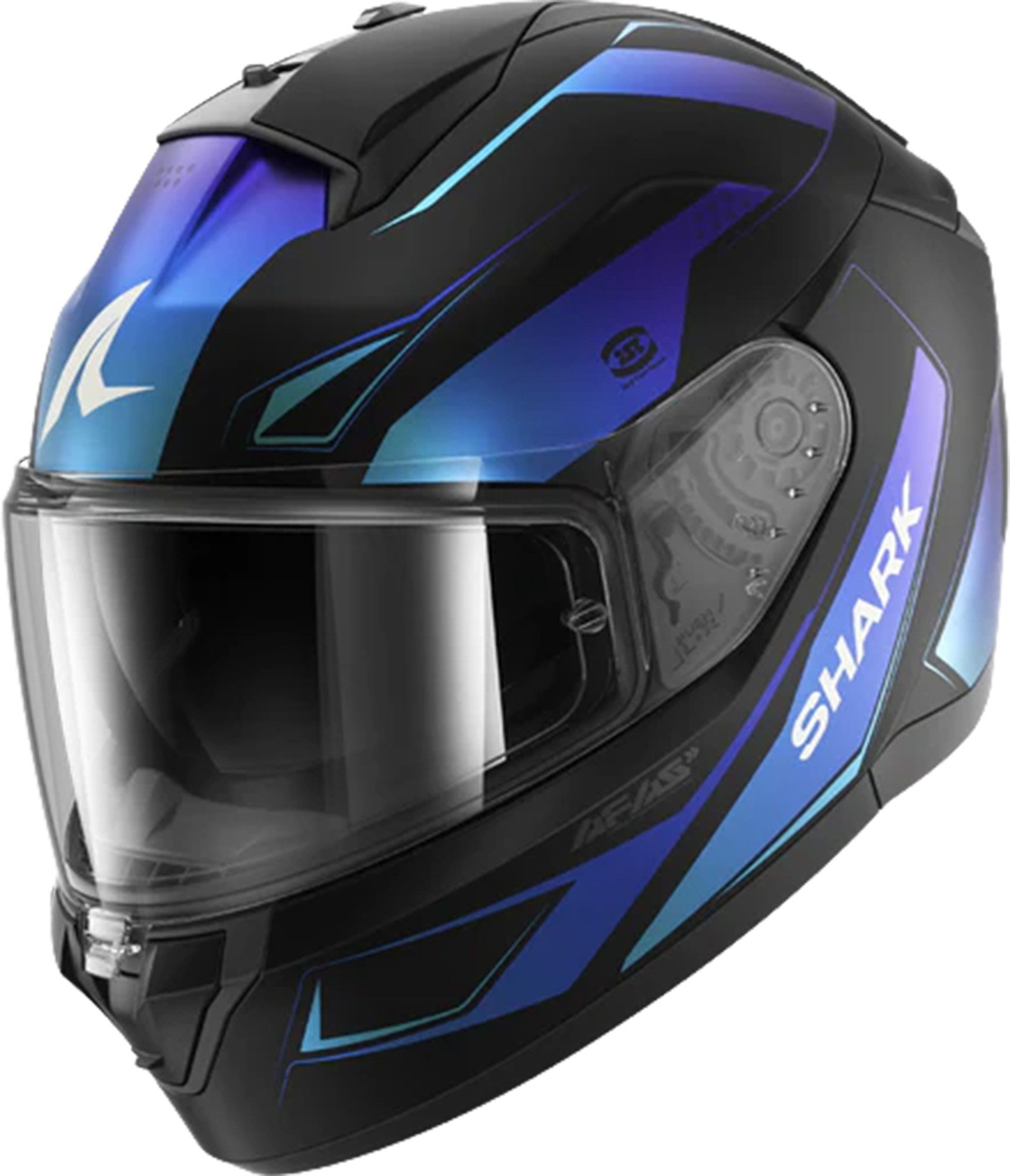 Shark Motorradhelm Ridill 2 Mekarium Mat Helm, Antifog Beschichtet,vorbereitet Für Kommunikationssystem,pinlocks
