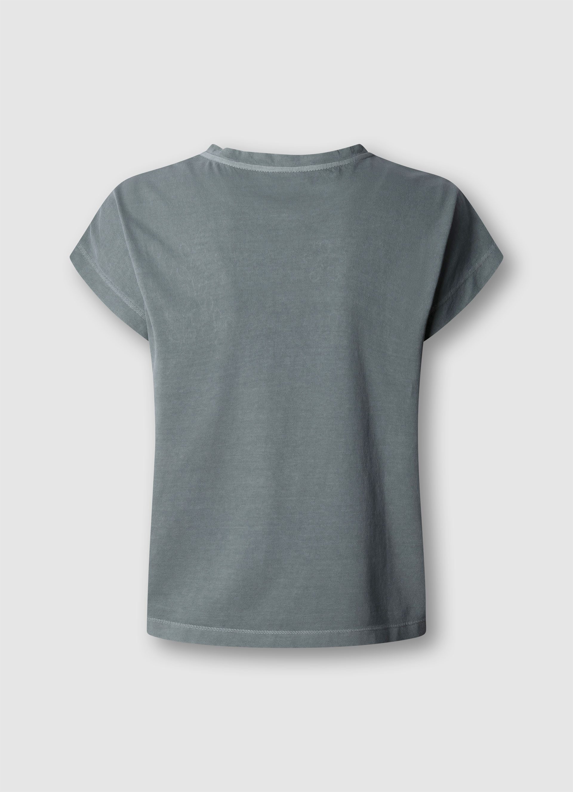 Pepe Jeans T-Shirt MINA mit floraler Lochstickerei