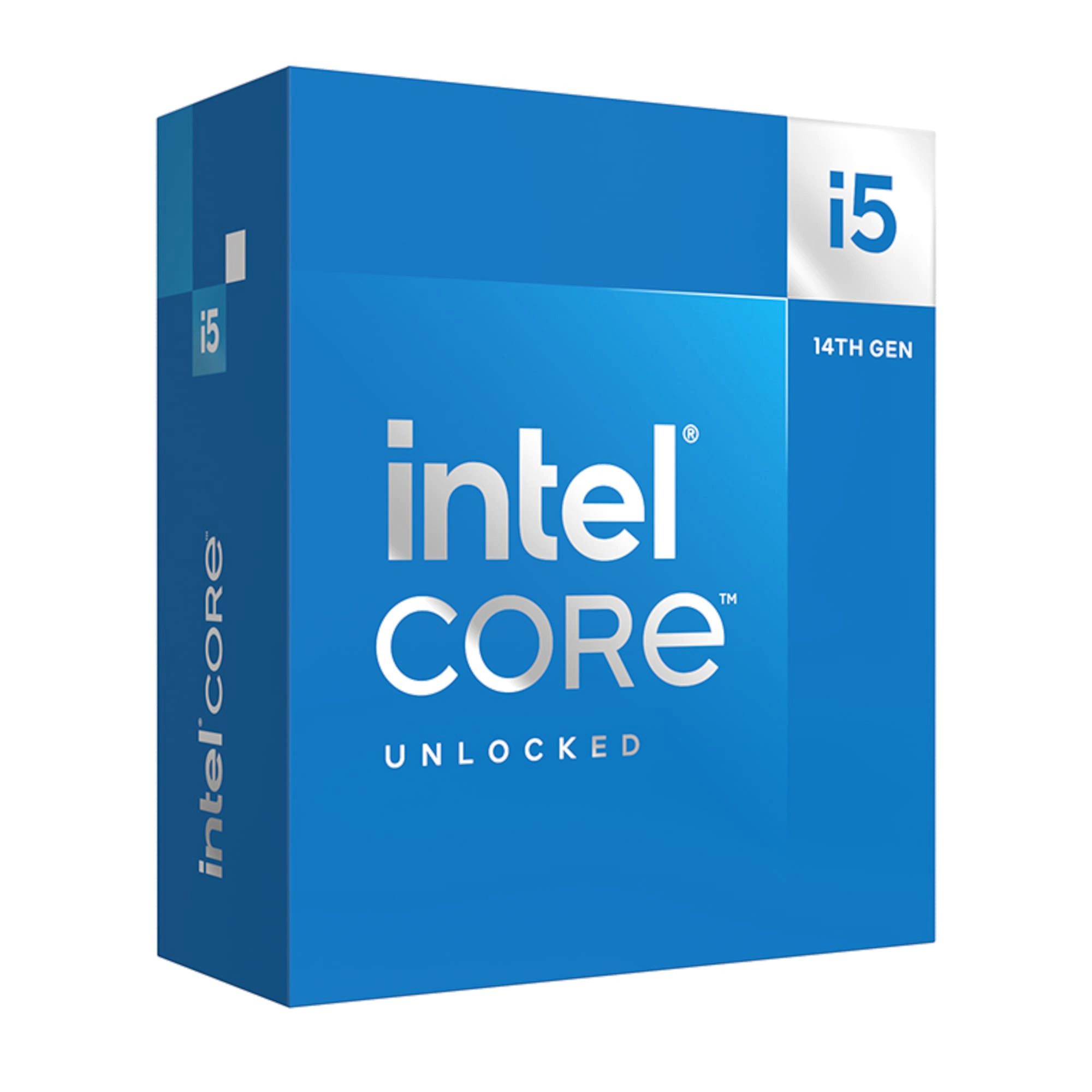 Intel® Prozessor Core i5-14600K - 14 CPU-Kerne bis zu 5,3 GHz - Sockel LGA 1700, boxed ohne Kühler