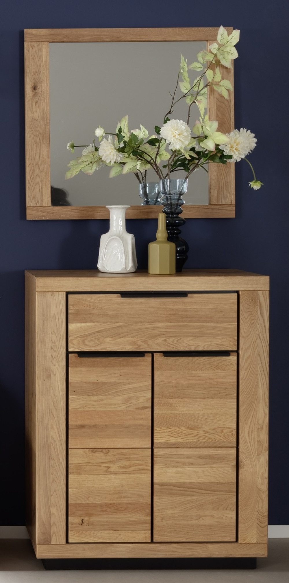 freiraum Шафи-Set Greno, (2-teilig), (2-teilig) Massivholzfront - Teilmassiv - 80x200,5x40 (BxHxT)