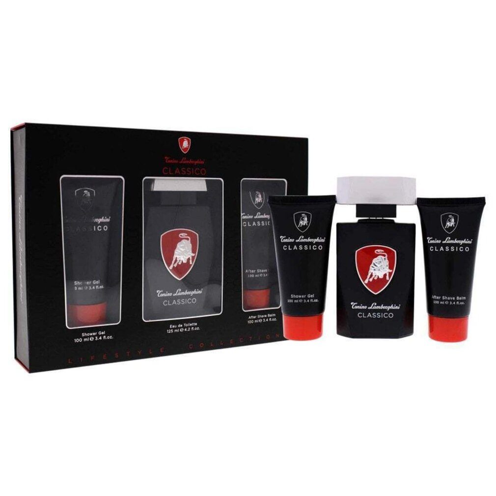 LAMBORGHINI After-Shave Classico EDT 125 ml + ASB 100 ml + SG 100 ml (man)
