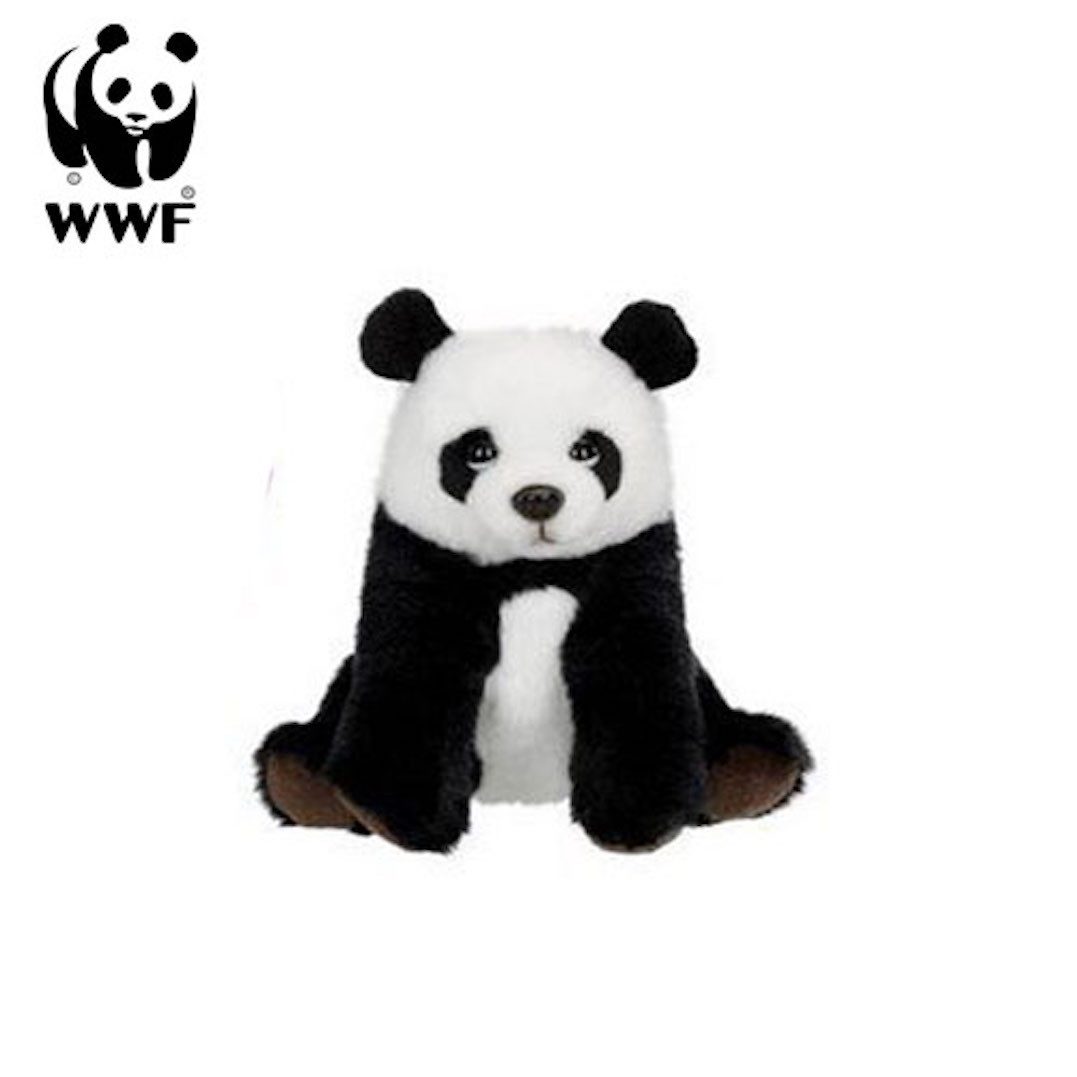WWF Kuscheltier Plüschtier Panda (14cm), sitzend