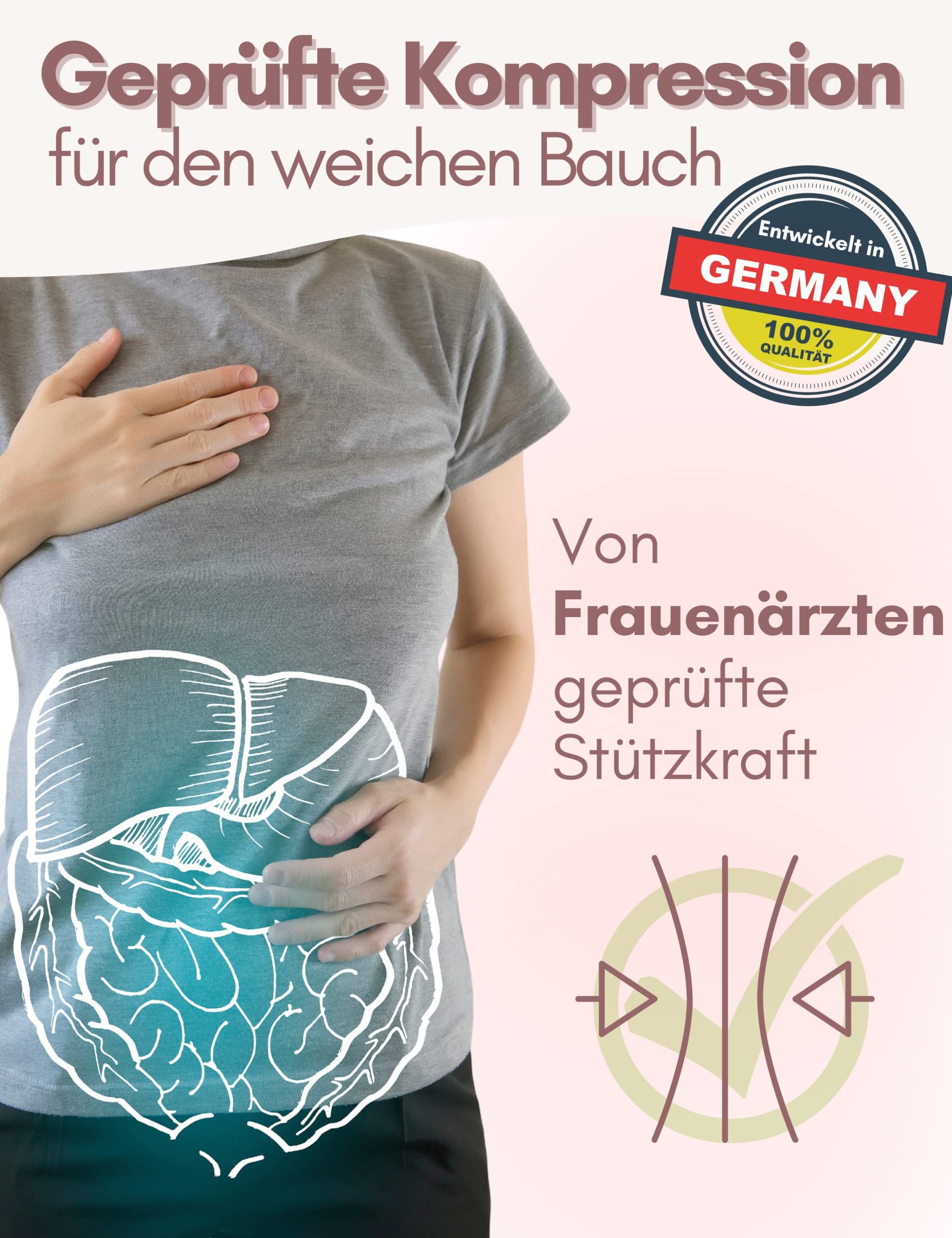 Mrs. Mum Schwangerschaftsslip Kaiserschnitt Unterhose I Postpartum Slips I Wochenbett Unterwäsche (1 STK) I High Waist I Bauchweg & figurformend I