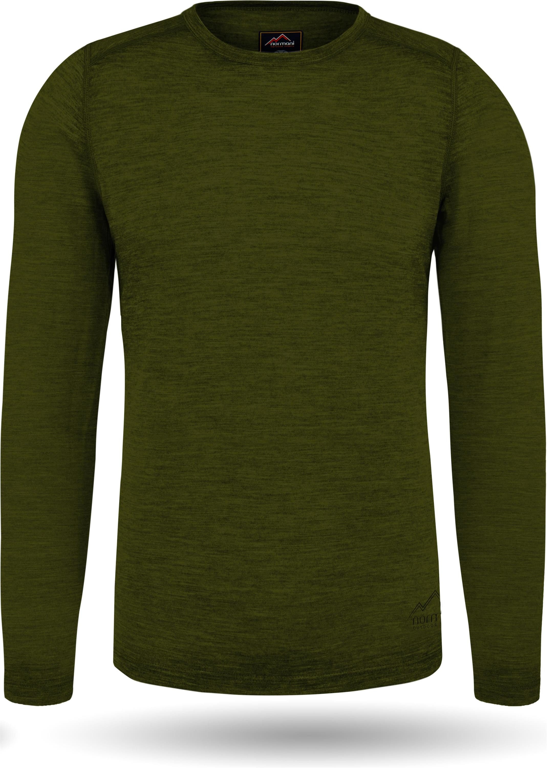 Langarmshirt Herren Merino Langarm Melbourne