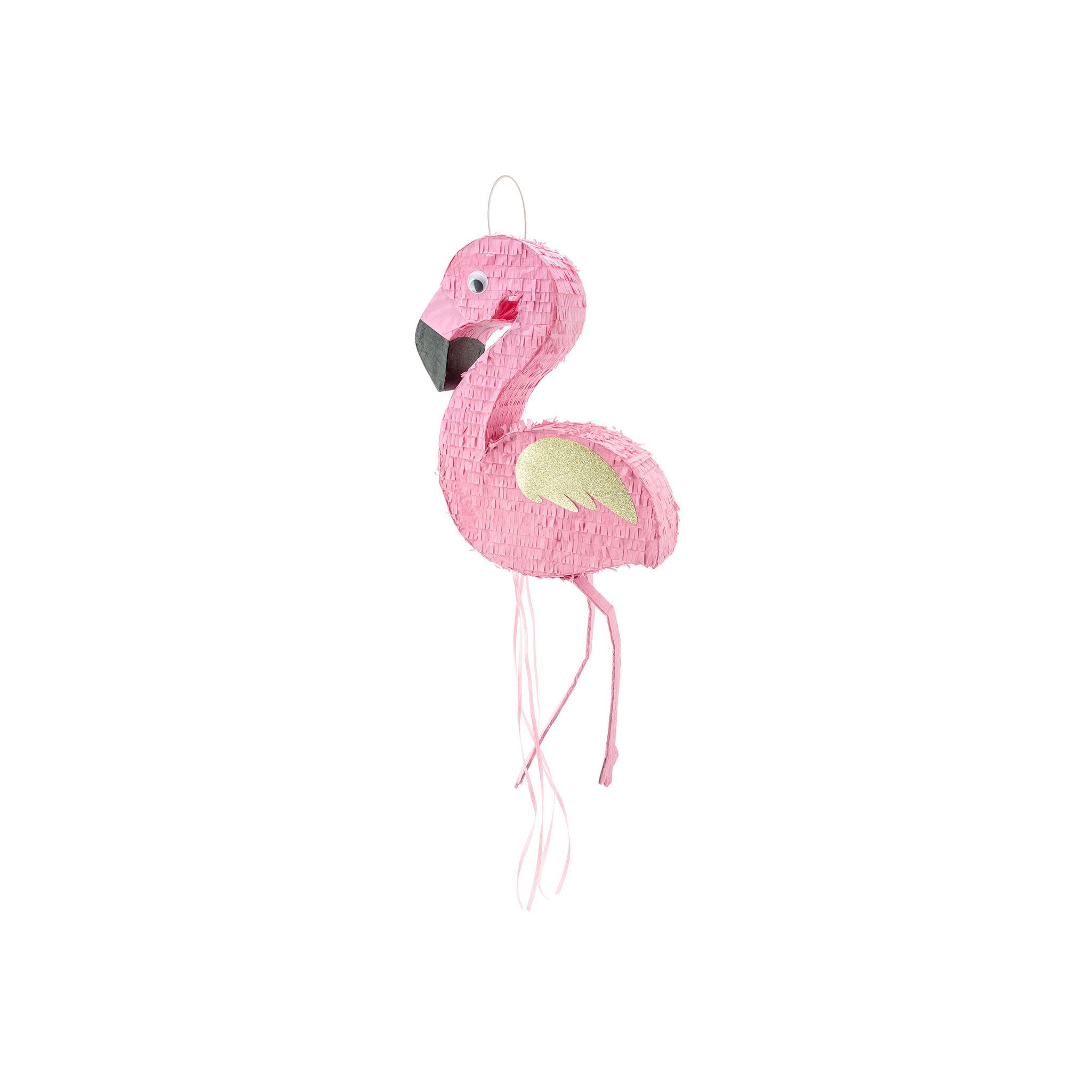partydeco Pinata, Piñata 55x25x8cm Flamingo zum Befüllen Rosa