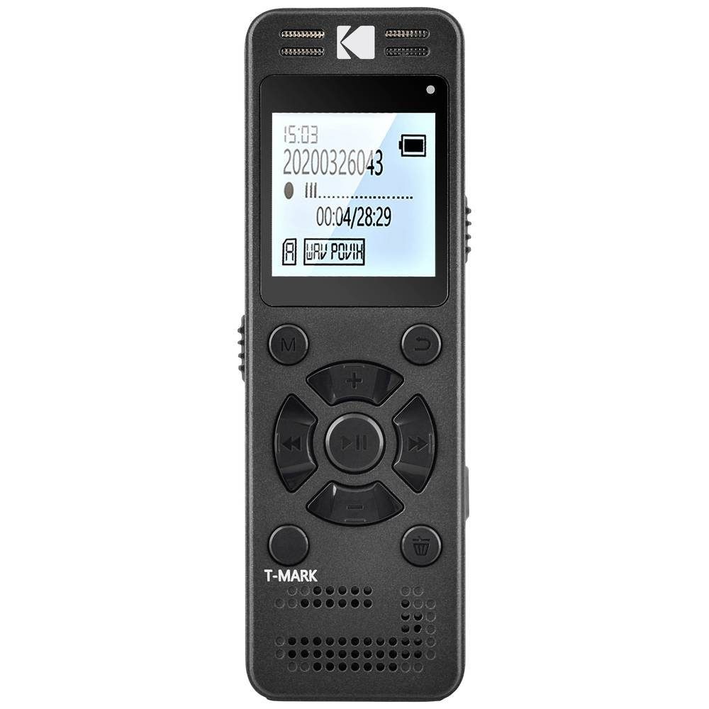 Kodak Hohe Intensität digitaler Voice Recorder VRC350 Digitales Diktiergerät