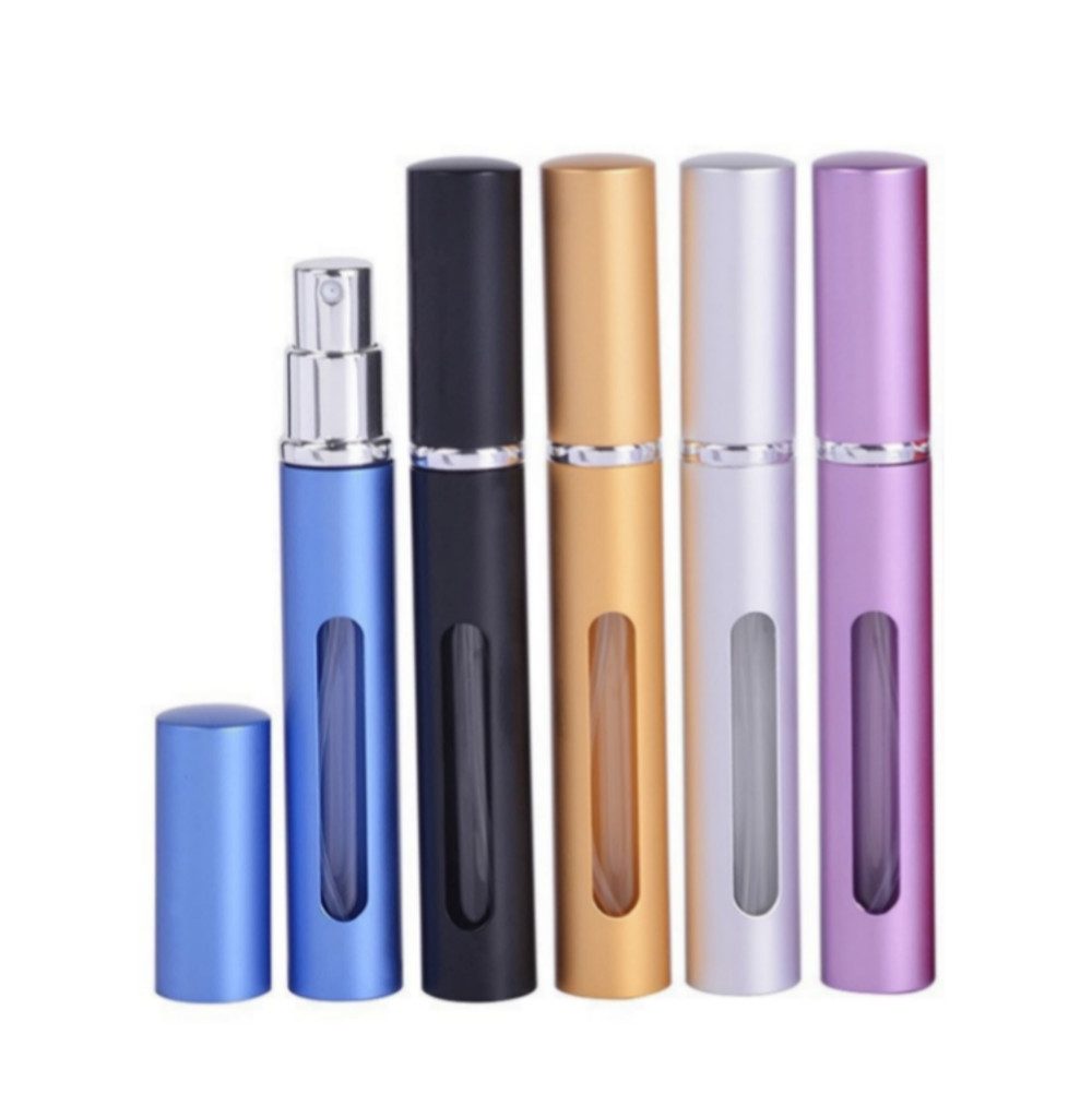 Parfümzerstäuber 5 Stück 10ml Parfümzerstäuber Nachfüllbar Mini Sprühflasche für Reisen