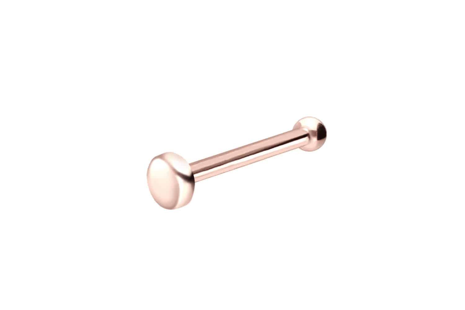 PIERCINGLINE Nasenpiercing Chirurgenstahl Nasenstecker Pin PLATTE günstig online kaufen