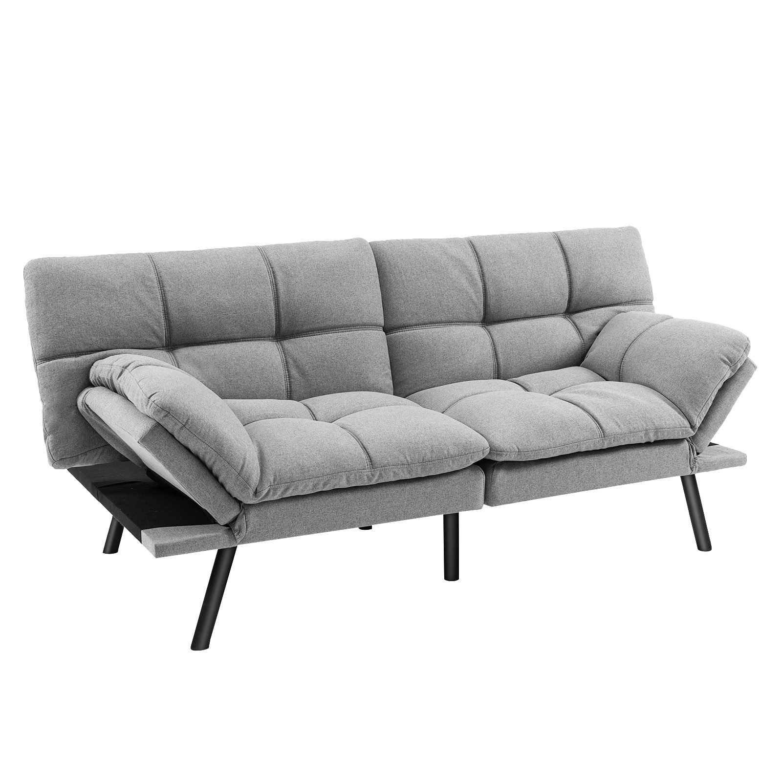 COSTWAY Schlafsofa, Klappbar, mit Bettfunktion & günstig online kaufen