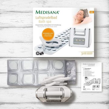 Medisana Luftsprudelbad BBS Massagegerät - Sprudelbad, Abmessungen: 120 × 36 cm; Schlauchlänge: 2,4 m