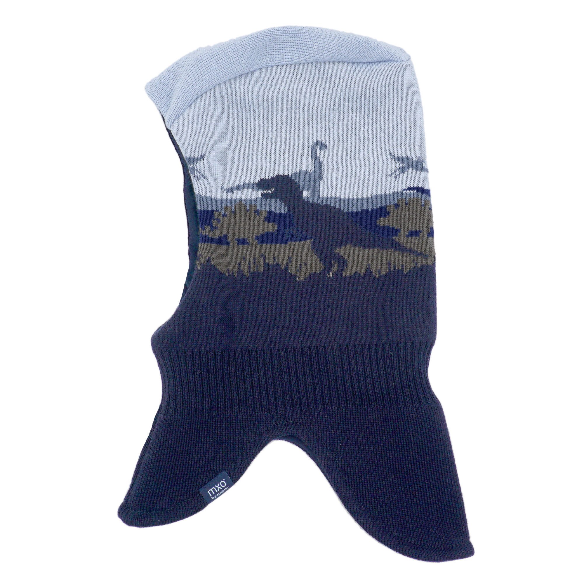 MAXIMO Strickmütze aus Baumwolle, Strick, weich, gefüttert