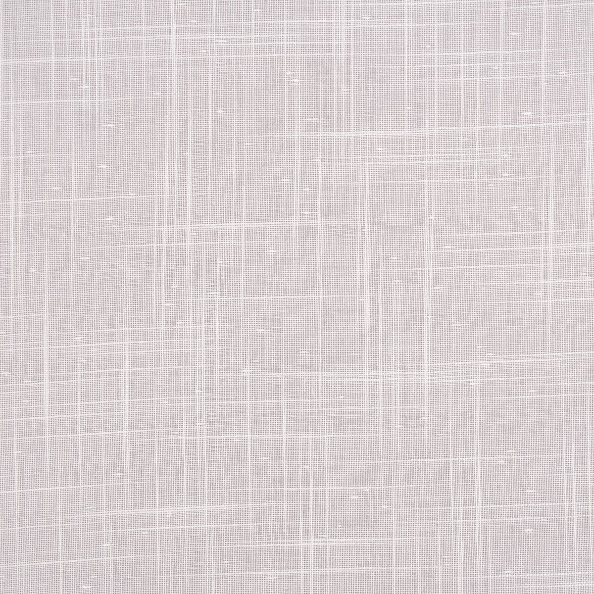 SCHÖNER LEBEN. Meterware Gardinenstoff Gardinenstores Voile Leinenstruktur Noppen ecru 260cm, leicht perforiert, Voile, mit Bleiband, pflegeleicht