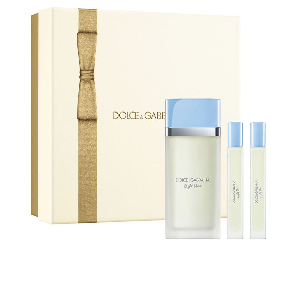DOLCE & GABBANA Duft-Set Hellblau EDT 100 ml + 2 x EDT MinL (Frau)