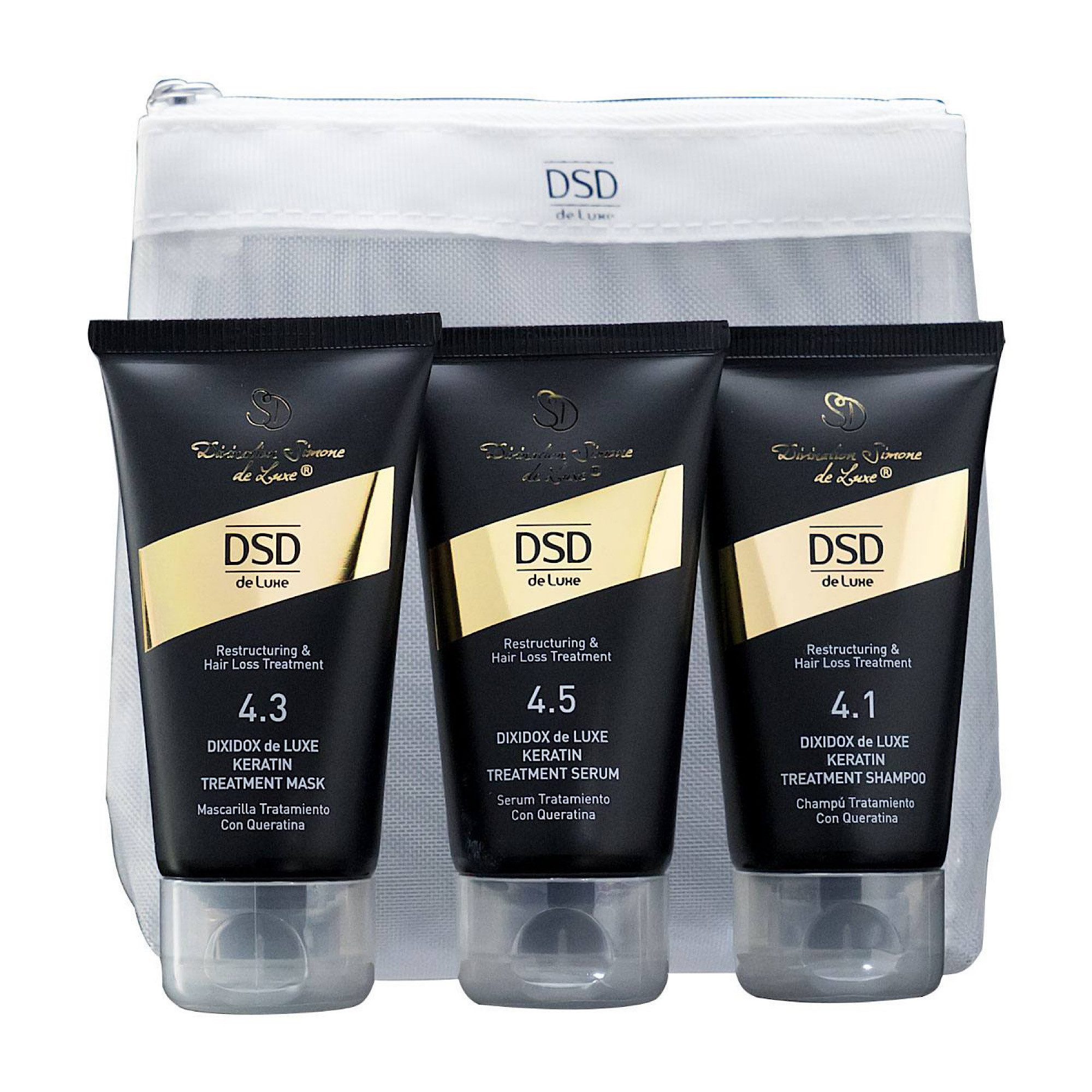 DSD de Luxe Haarpflege-Set Travel Set (4.1 + 4.3 + 4.5)