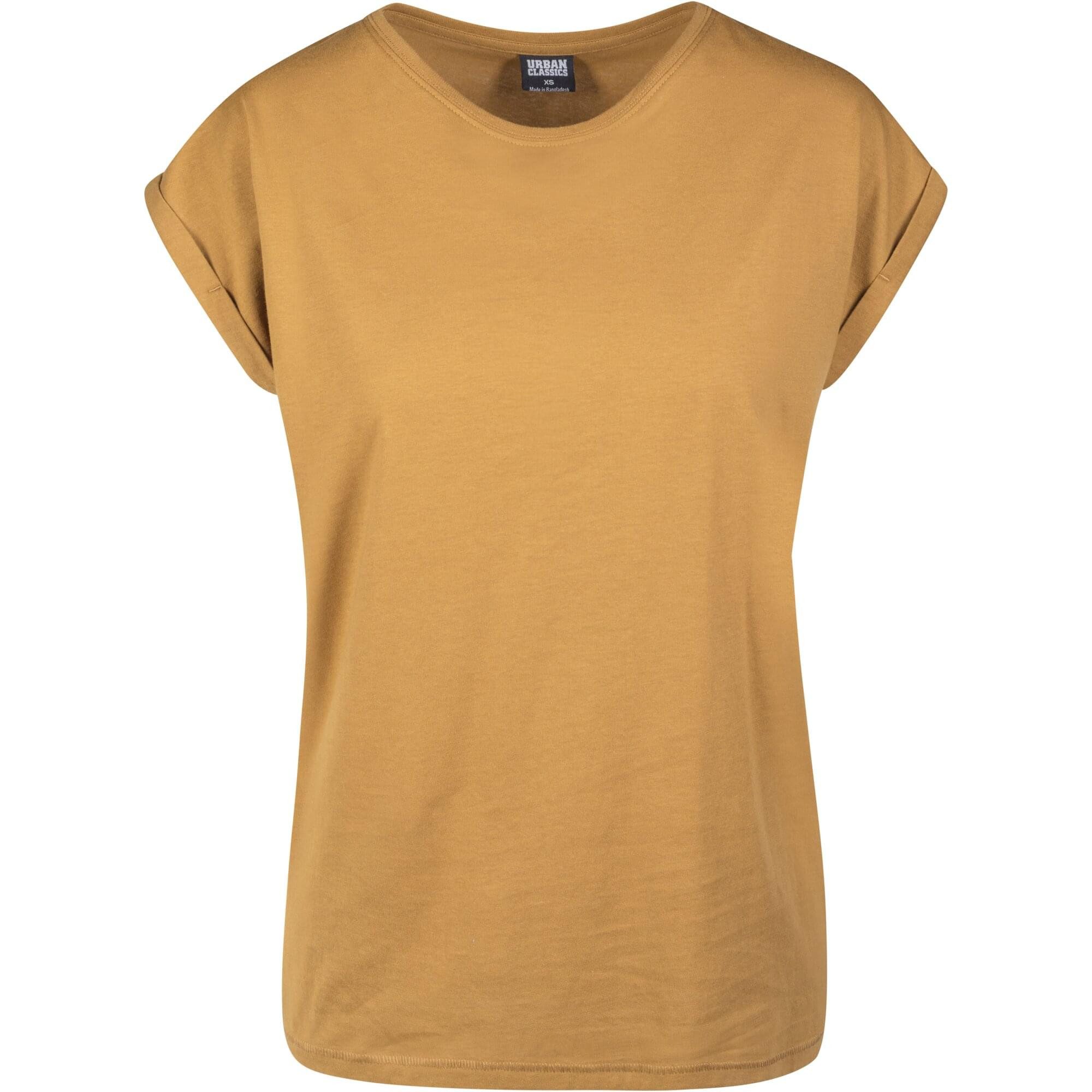 URBAN CLASSICS Kurzarmshirt "Urban Classics Damen Ladies Extended Shoulder günstig online kaufen