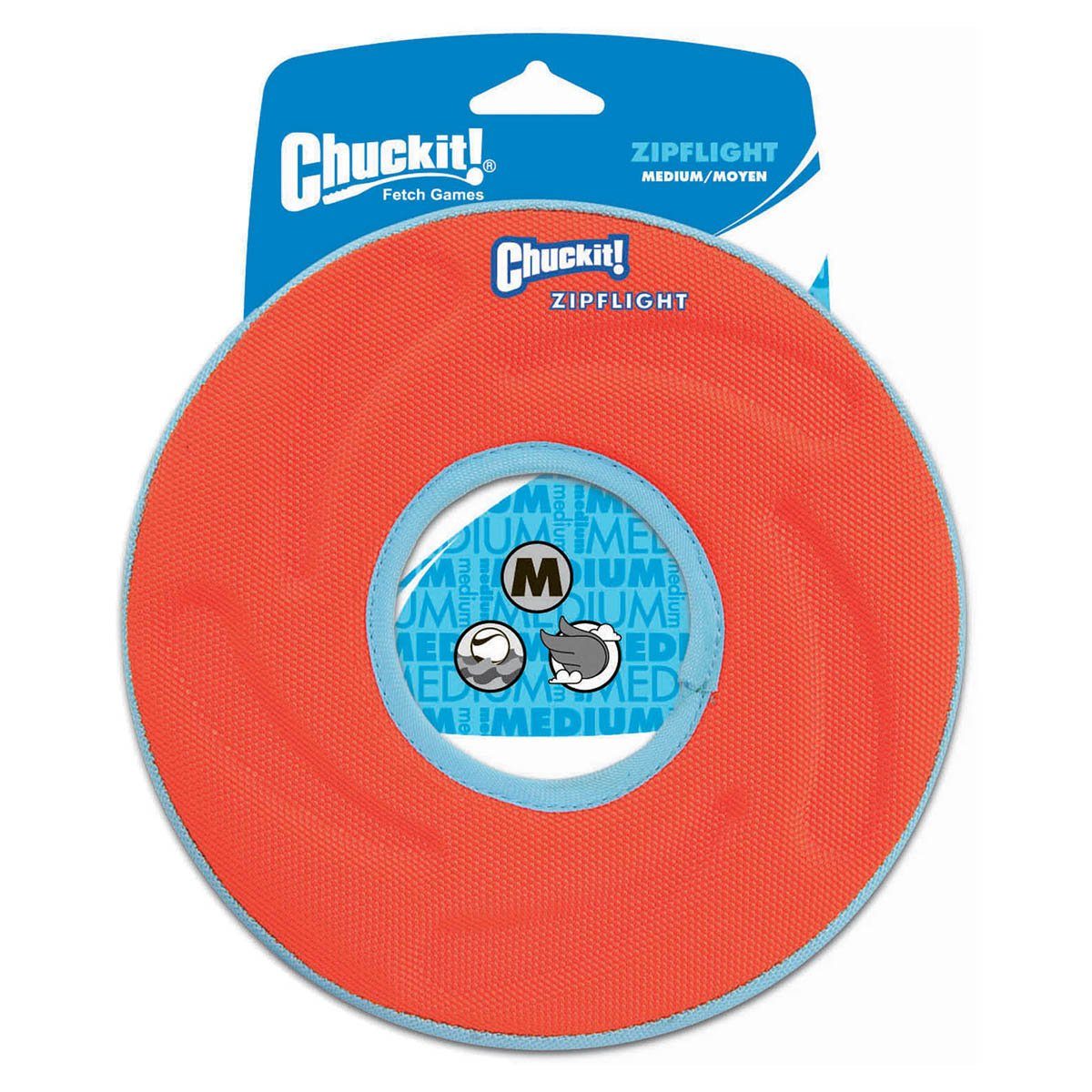 Chuckit Outdoor-Spielzeug Zipflight Frisbee